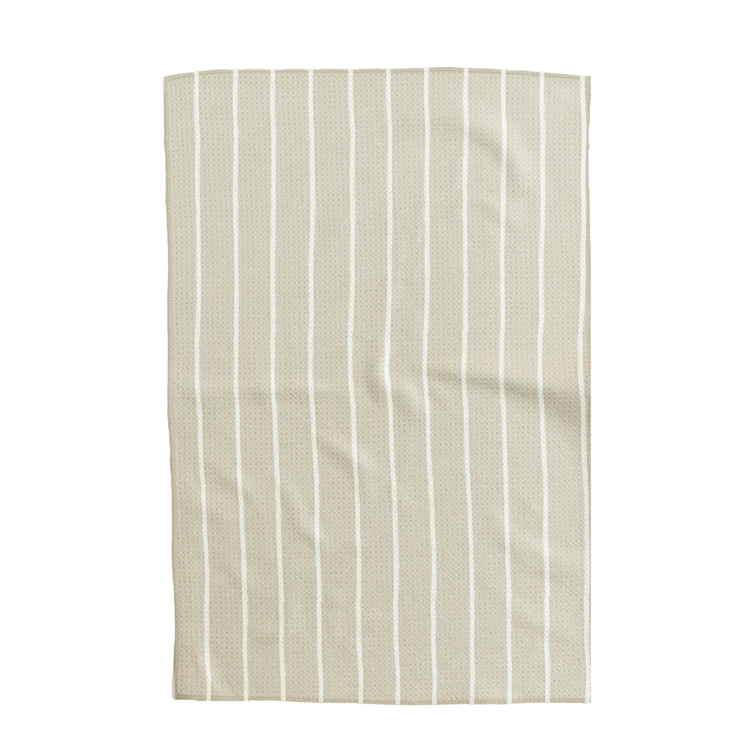 Brown Lines Hand Towel