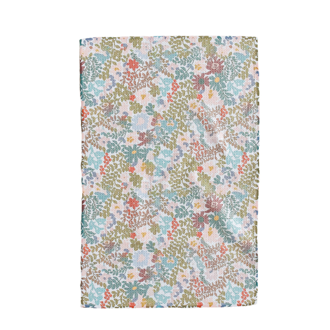 Muted Garden Hand Towel