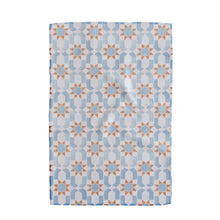 Load image into Gallery viewer, Blue Moroccan Tile Hand Towel
