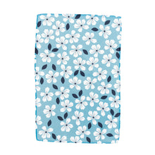 Load image into Gallery viewer, Blue Skies &amp; Flowers Hand Towel
