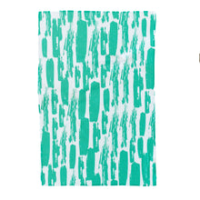 Load image into Gallery viewer, Teal Paint Hand Towel

