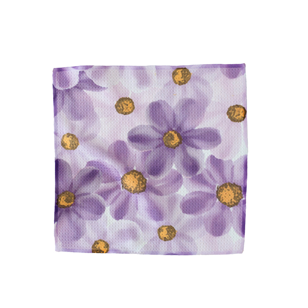Purple Cosmos Washcloth