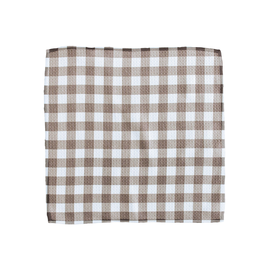 Small Checker Washcloth
