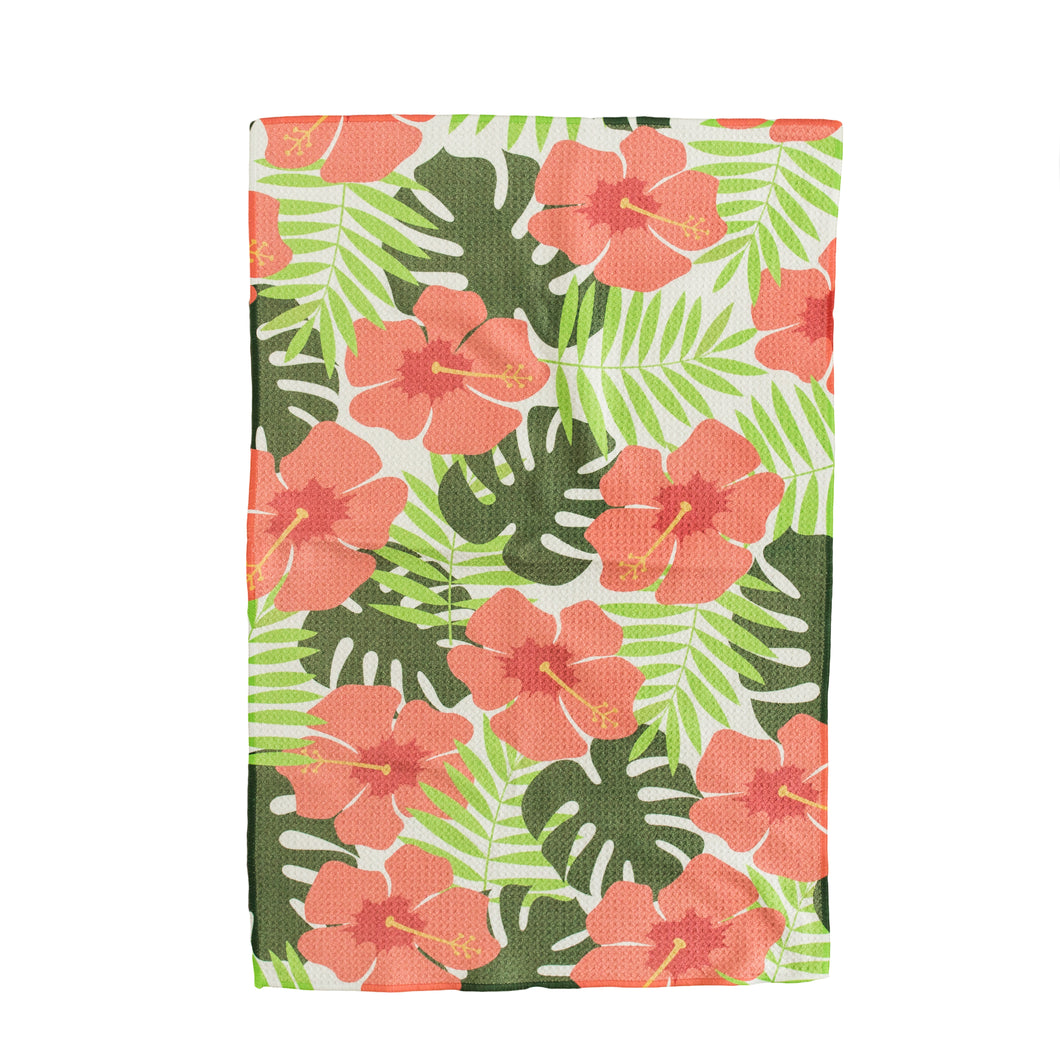 Tropical Floral Hand Towel
