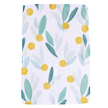 Load image into Gallery viewer, Yellow Dot Flower Hand Towel
