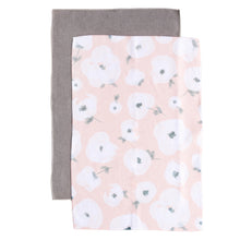 Load image into Gallery viewer, Coral Floral Hand Towel Set
