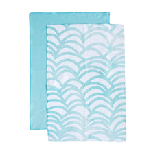 Load image into Gallery viewer, Turquoise Arches Hand Towel Set
