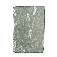 Load image into Gallery viewer, Green Botanical Hand Towel
