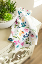 Load image into Gallery viewer, Watercolor wildflower Hand Towel
