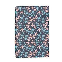 Load image into Gallery viewer, Pink Blue Floral Hand Towel
