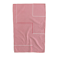 Load image into Gallery viewer, Red Tan Stripe Hand Towel
