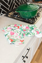 Load image into Gallery viewer, Greens &amp; Hearts Hand Towel
