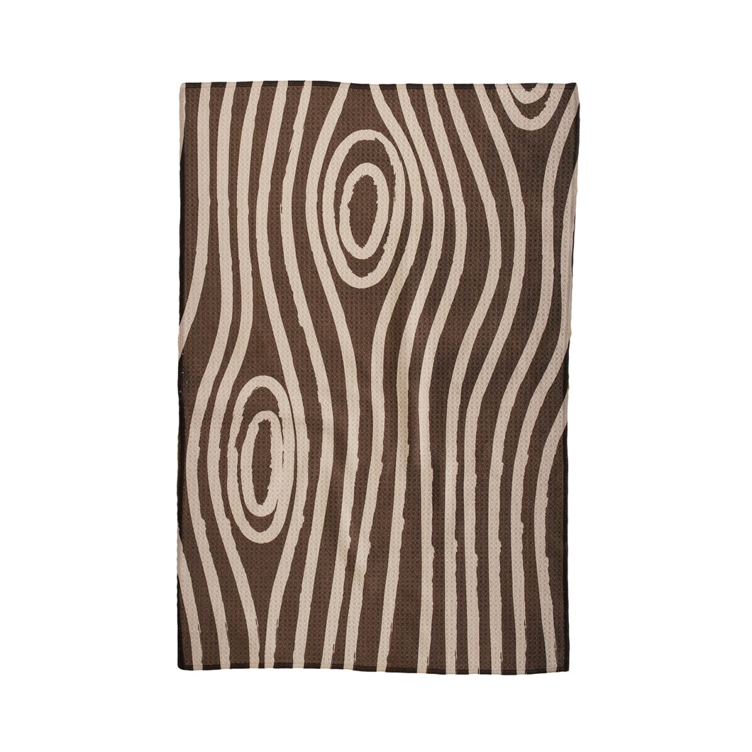 Wood Grain Hand Towel