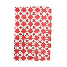 Load image into Gallery viewer, Red Stars Hand Towel
