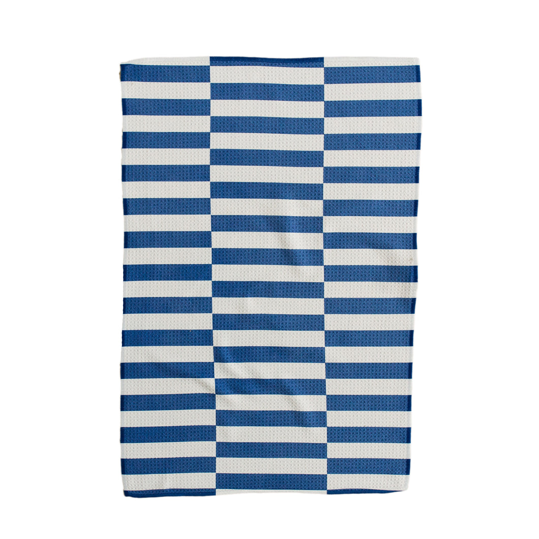Stacked Blue & Grey Hand Towel