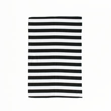 Load image into Gallery viewer, Black Stripes Hand Towel Set
