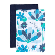 Load image into Gallery viewer, Stripes Floral Hand Towel Set
