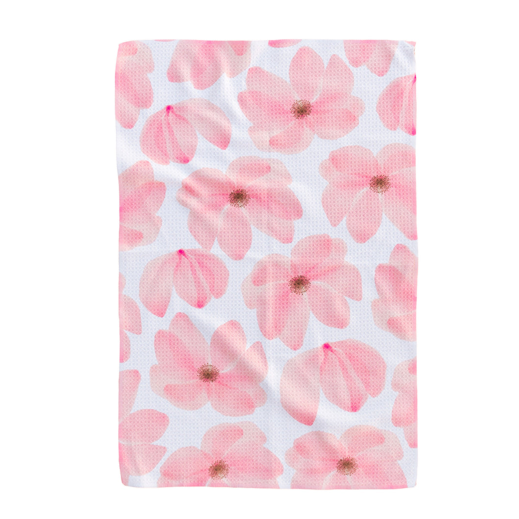 Pink Peonies Hand Towel